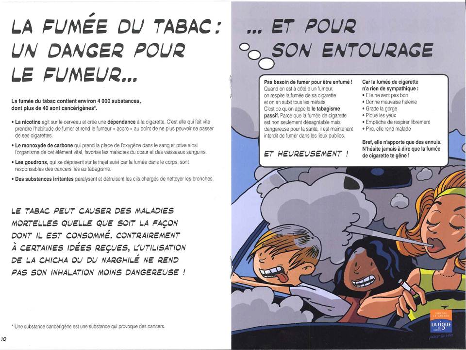 LE TABAC MIEUX CONNAITRE SES DANGERS... POUR MIEUX SE PROTEGER LE TABAC MIEUX CONNAITRE SES DANGERS... POUR MIEUX SE PROTEGER